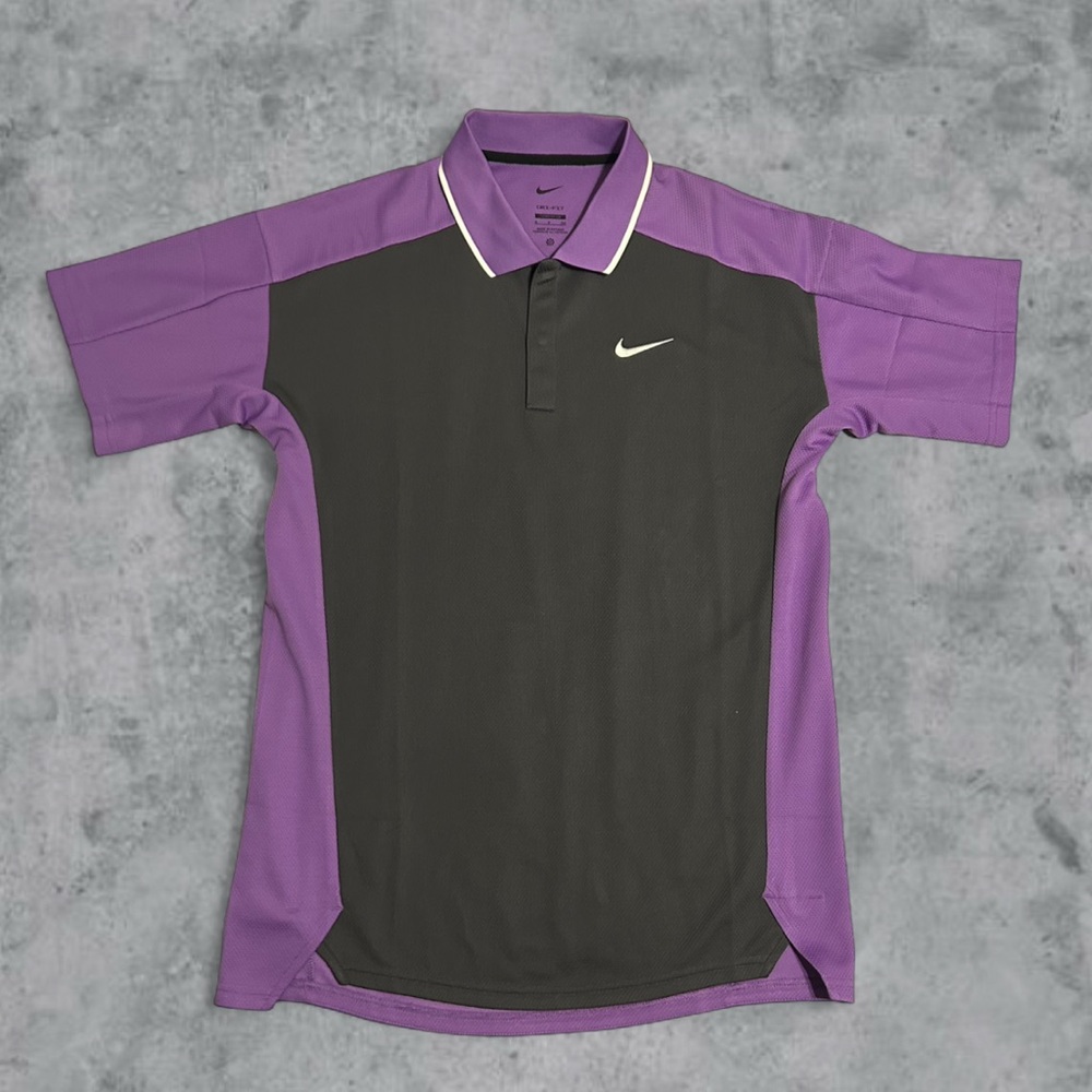 Nike Nike Golf Club DRI-FIT Golf Polo Vintage purple FQ1150-846 Men's Small NWOT